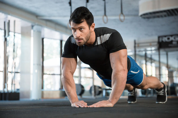 Sand-Pad exercise Push-up close for triceps