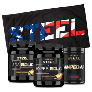 The Steel Supplements Supplement 20 ADABOLIC + 20 HyperbOLIC + AMPED