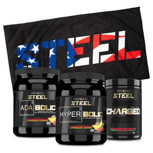 The Steel Supplements Supplement 20 ADABOLIC + 20 HyperbOLIC + Charged