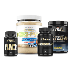 The Steel Supplements Supplement Blueberry Muffin / Lemon-Ginger 24/7 Stack