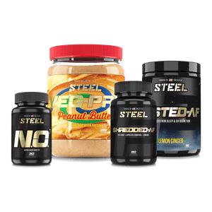 The Steel Supplements Supplement Peanut Butter / Lemon-Ginger 24/7 Stack