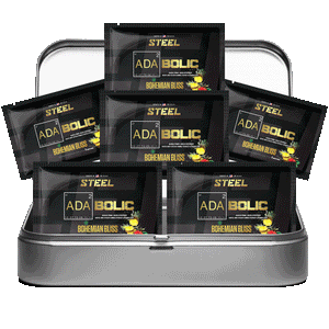 Steel Supplements Sample Bohemian Bliss / Travel Kit (6 sample packets) ADABOLIC Sample packets