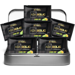 Steel Supplements Sample Lemon Lime / Travel Kit (6 sample packets) ADABOLIC Sample packets