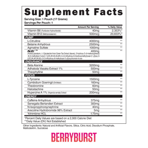 Steel Supplements Sample Amped-AF Sample Packets