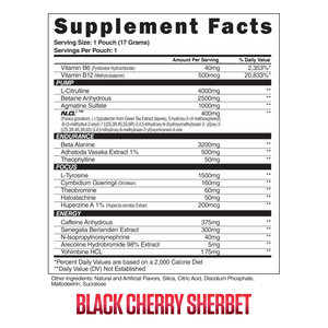 Steel Supplements Sample Amped-AF Sample Packets