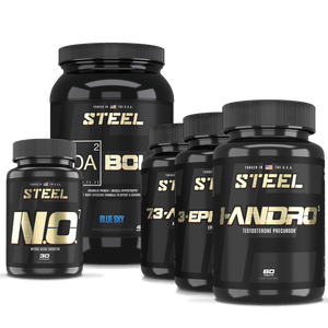 Steel Supplements Stack Blue Sky Beach Bod Stack