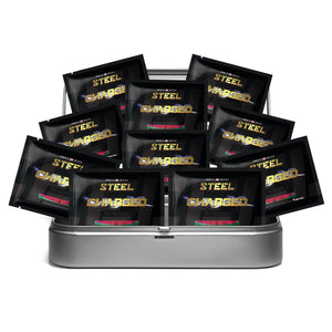 Steel Supplements Sample Strawberry Watermelon / Travel Kit (10 Sample Packets) Charged-AF Sample Packets