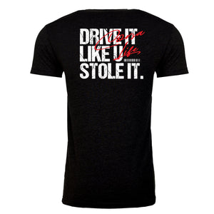 The Steel Supplements Apparel S Drive it Like You Stole It- White Version