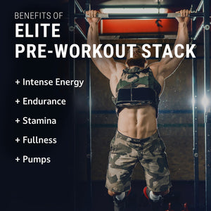 Steel Supplements Stack ELITE PRE-WORKOUT STACK