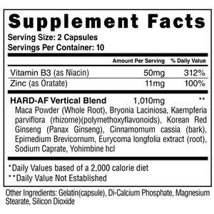 The Steel Supplements Supplement HARD-AF