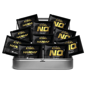 The Steel Supplements Supplement 5 Hard-AF Packets & 5 NO7 Packets- Smash Stack HARD-AF