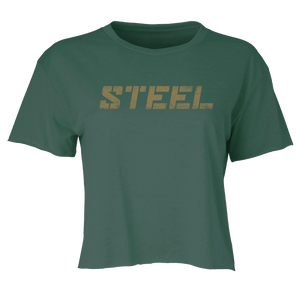 The Steel Supplements Apparel XS / Women's Crop Top Limited Edition St Patrick's Day T-Shirt