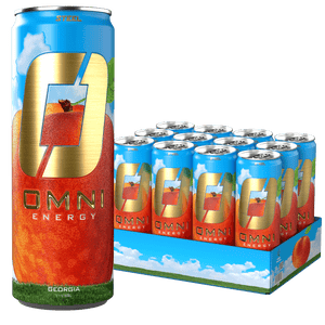 Steel Supplements Supplement Georgia Case of 12 Cans Omni Energy - Case of 12 Cans