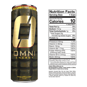 Steel Supplements Supplement Omni Energy Drink Bundle - 1 Can of Each Flavor