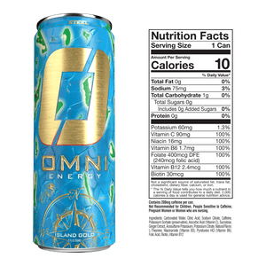 Steel Supplements Supplement Omni Energy Drink Bundle - 1 Can of Each Flavor