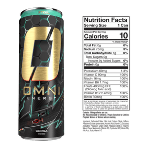 Steel Supplements Supplement Omni Energy Drink Bundle - 1 Can of Each Flavor