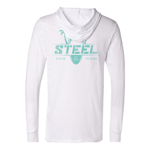 Steel Supplements Sets on the Beach STEEL Long Sleeve Hoodie