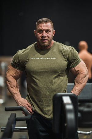 Steel Supplements Apparel Shut the F#%k up and Train