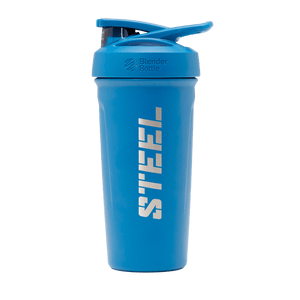 Steel Supplements Accessories Blue Steel Insulated Shaker Bottle