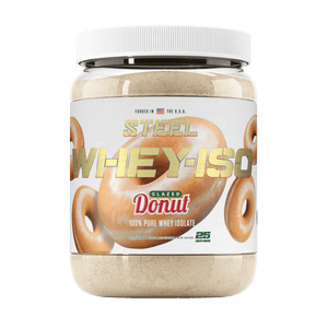 The Steel Supplements Supplement Glazed Donut WHEY-ISO
