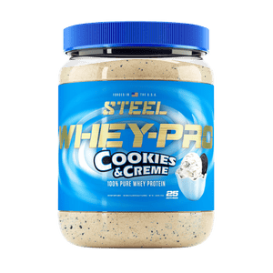 The Steel Supplements Supplement Cookies & Creme WHEY-PRO