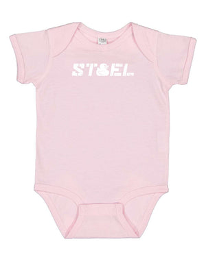 Steel Supplements Baby Onesies