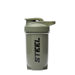 The Steel Supplements Accessories Army Green Colored STEEL SHAKER