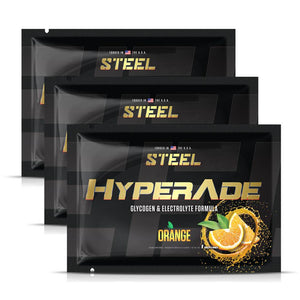 Steel Supplements Supplement Orange / 3 Servings Hyperade Sample Packets