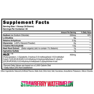 The Steel Supplements Supplement PUMPED-AF