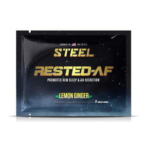 The Steel Supplements Sample 1- Serving / Lemon Ginger RESTED-AF Sample Packets