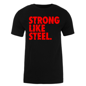 Steel Supplements Apparel STRONG LIKE STEEL Performance T-SHIRT