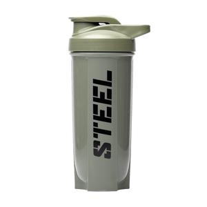 The Steel Supplements Accessories Army Green Tall Colored STEEL SHAKER