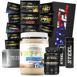 Steel Supplements Promo Supplements Blueberry Muffin Tone Up Shred Up