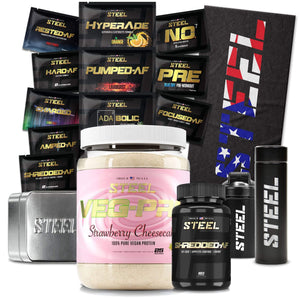 Steel Supplements Promo Supplements Strawberry Cheesecake Tone Up Shred Up