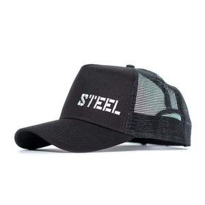 The Steel Supplements Hat Trucker (Black Edition)