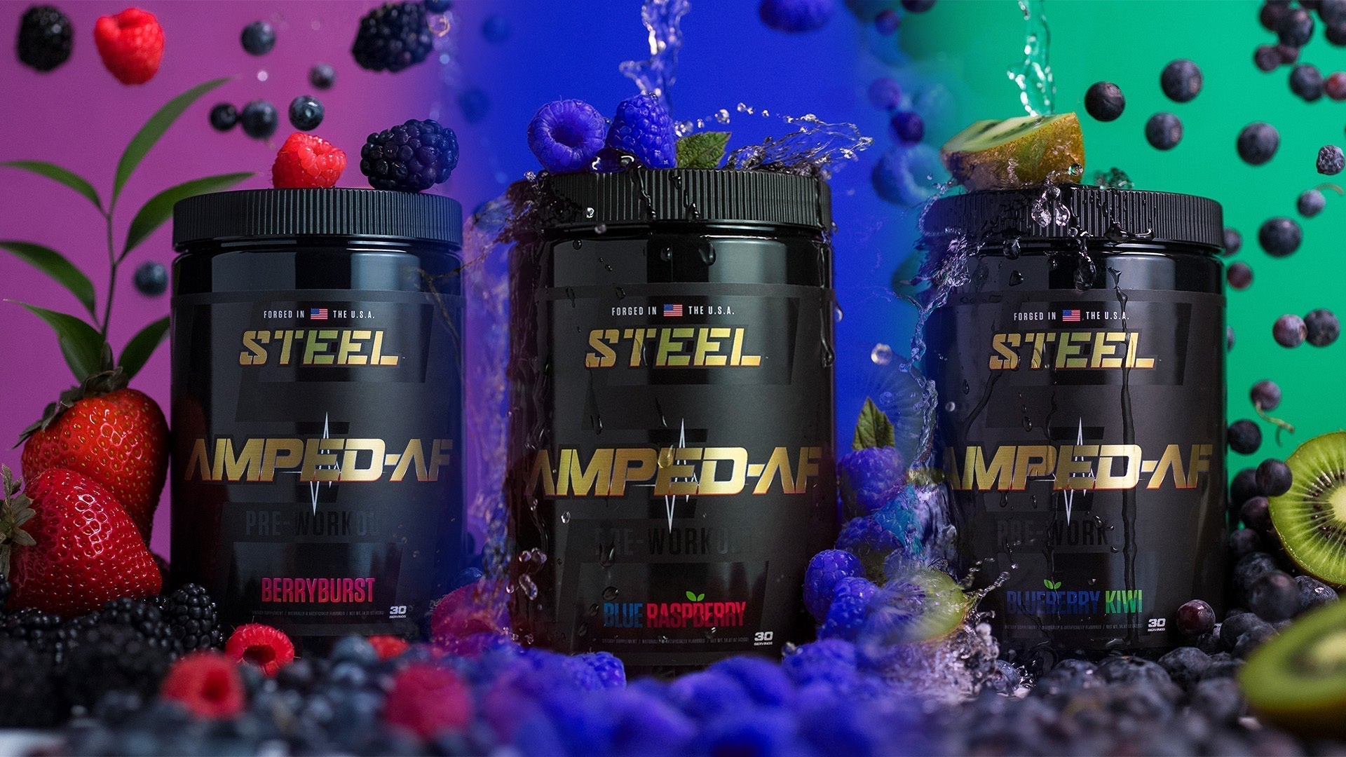 Your New Favorite Pre-Workout: AMPED-AF