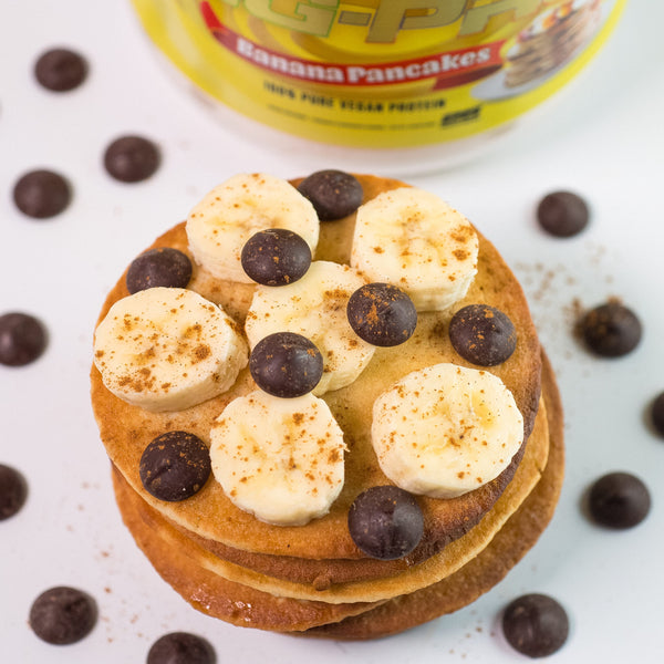 Vegan Gluten-Free Protein Banana Pancakes - Steel Supplements