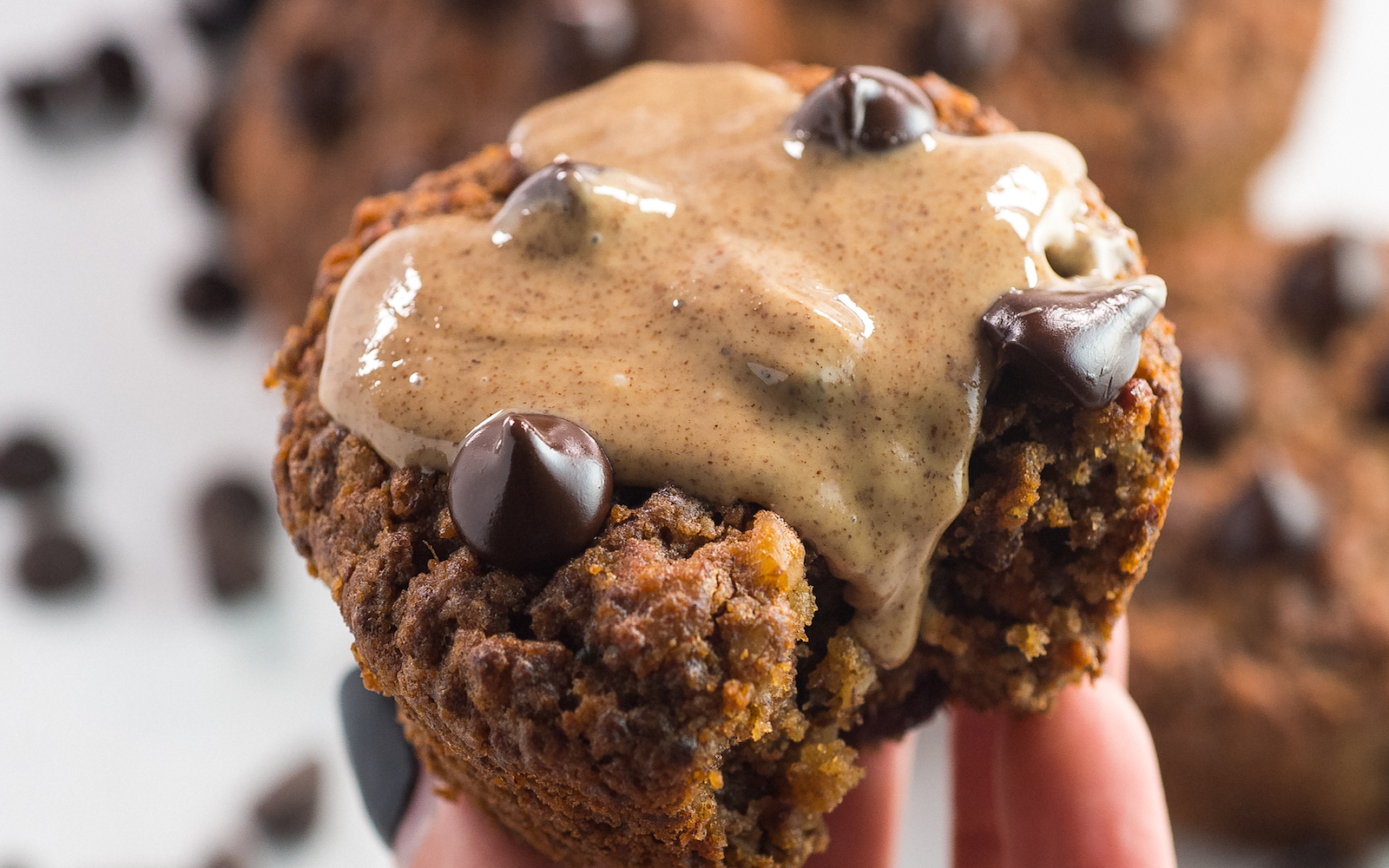 Snickerdoodle + Chocolate + Peanut Butter = Really Delicious Muffins!