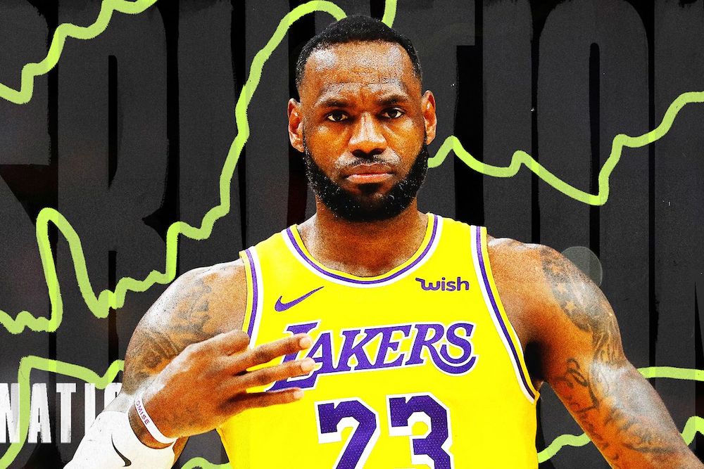 LeBron James and his $500 Lakers shorts were the focus of the