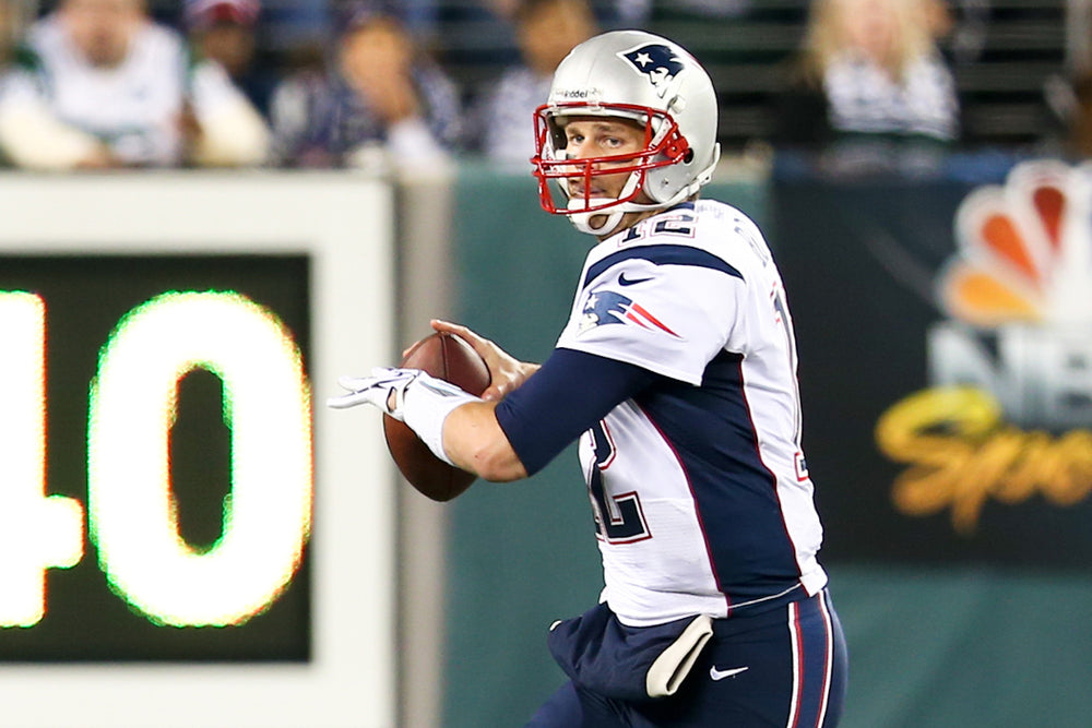 New England Patriots quarterback Tom Brady 