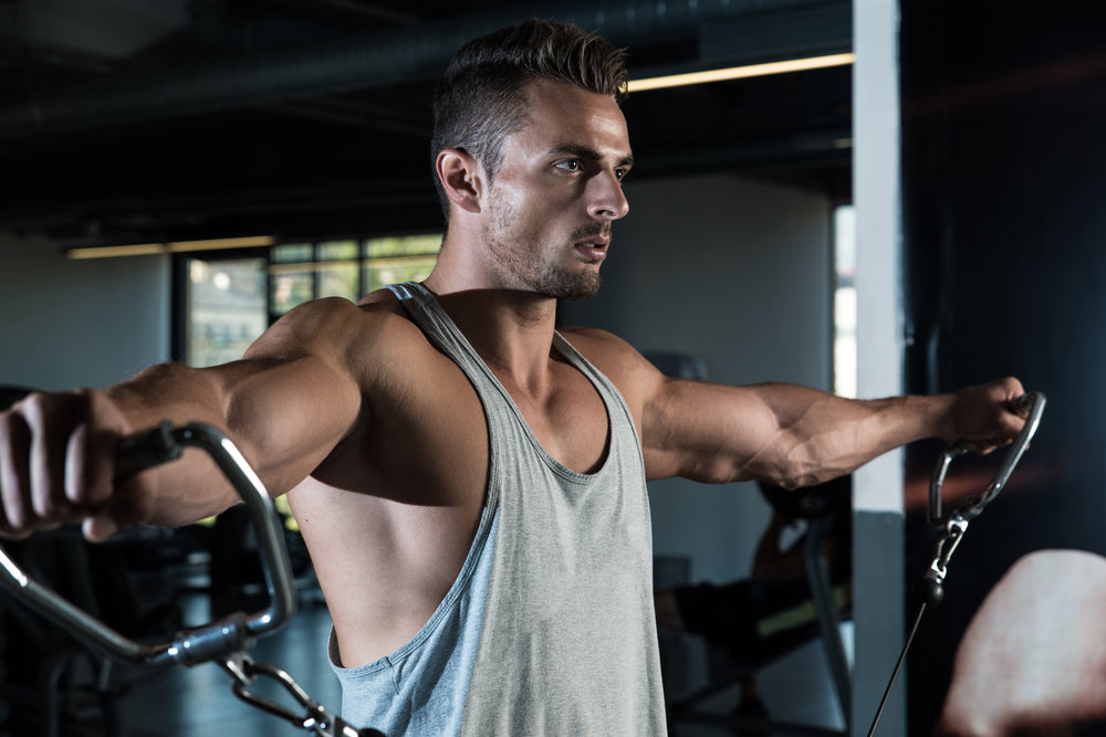 Machine Cable lateral raise