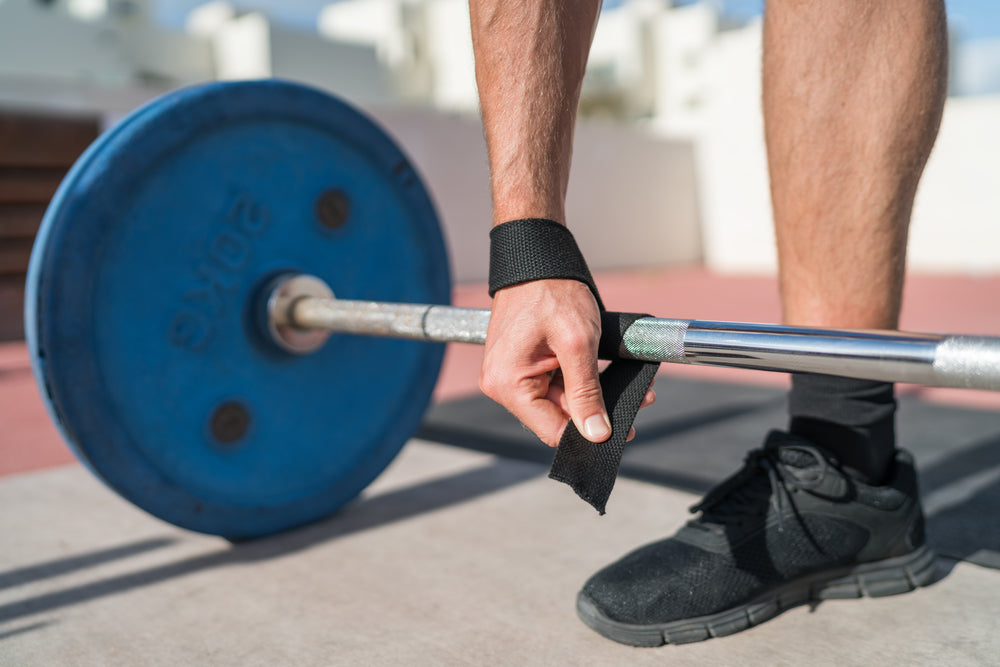 Lifting Straps and Wrist Wraps (Bundle) - Wrist Straps for Weightlifting  and Wrist Support for Gym - Workout Equipment for Men & Women