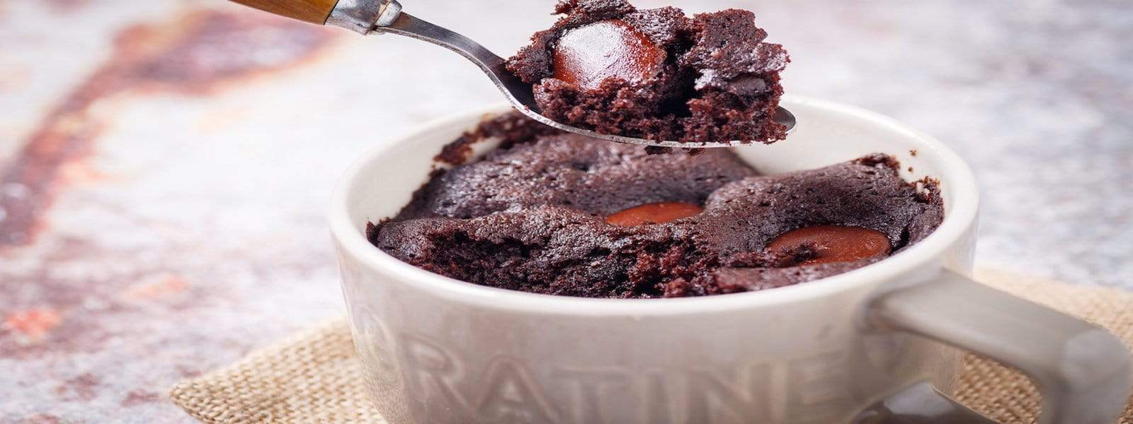4 Ingredients + 1 Coffee Cup = 1 Delicious Cake