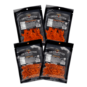 Steel Supplements Jerky 1 oz. Steel Smokehouse Chicken Jerky Variety Pack