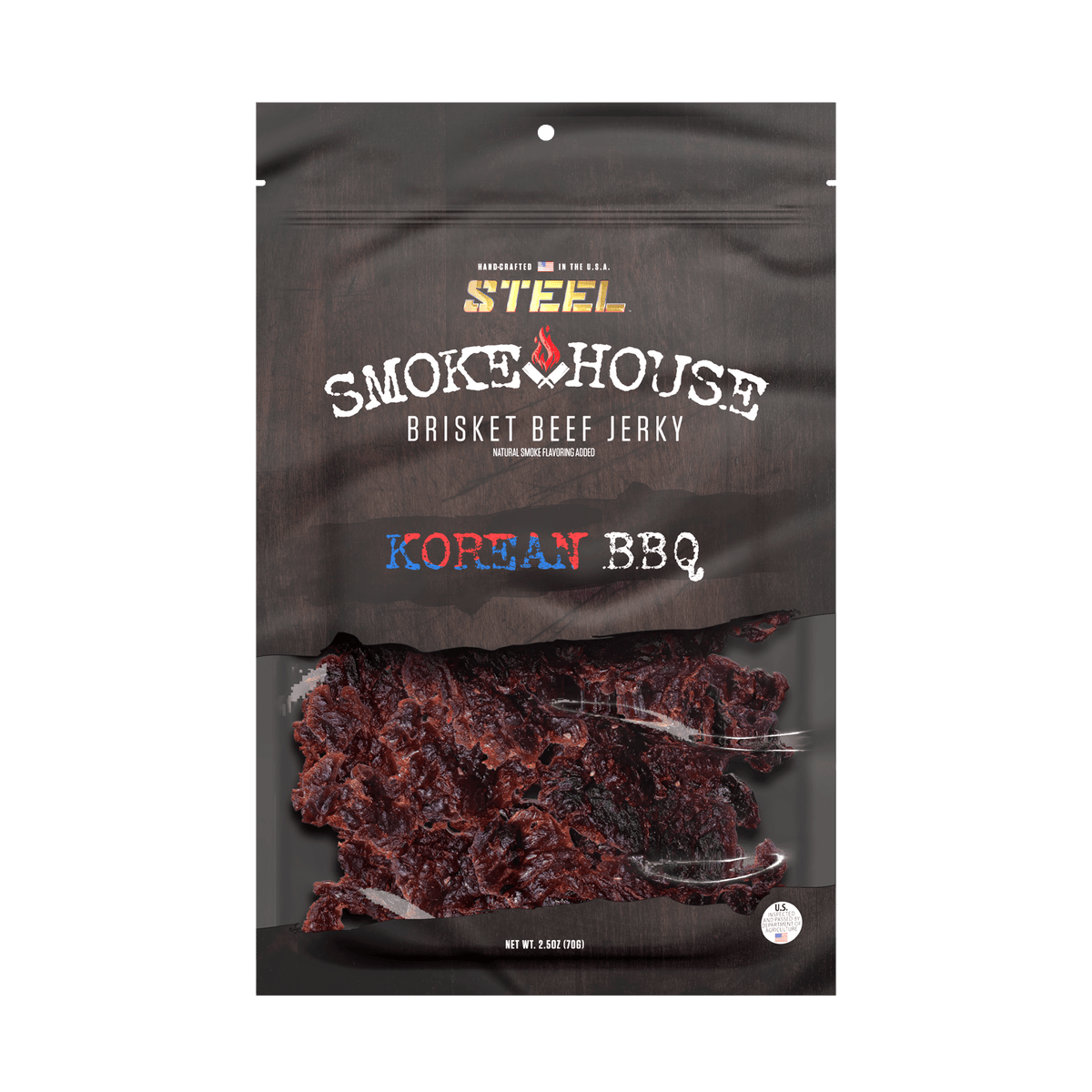 Steel Smokehouse Brisket Beef Jerky Steel Supplements