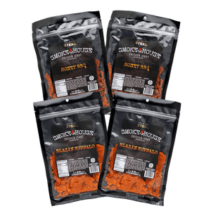 Steel Supplements Jerky 2.5 oz. Steel Smokehouse Chicken Jerky  Variety Pack