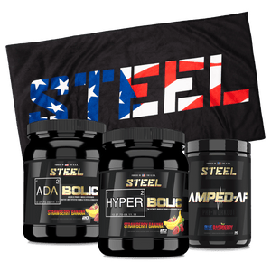 The Steel Supplements Supplement 20 ADABOLIC + 20 HyperbOLIC + AMPED