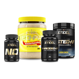 The Steel Supplements Supplement Banana Pancakes / Lemon-Ginger 24/7 Stack