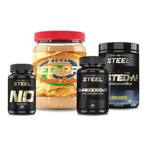 The Steel Supplements Supplement Peanut Butter / Lemon-Ginger 24/7 Stack