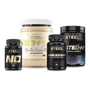 The Steel Supplements Supplement Vanilla Cream Pie / Fruit Punch 24/7 Stack